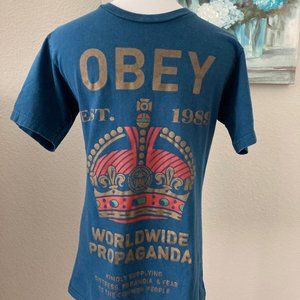 OBEY Men's T-Shirt Size Small